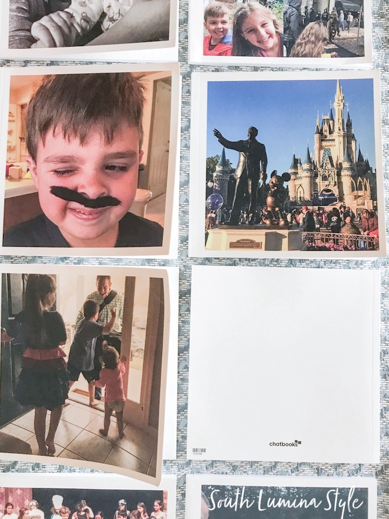 Storing Family Photos In Chatbooks 