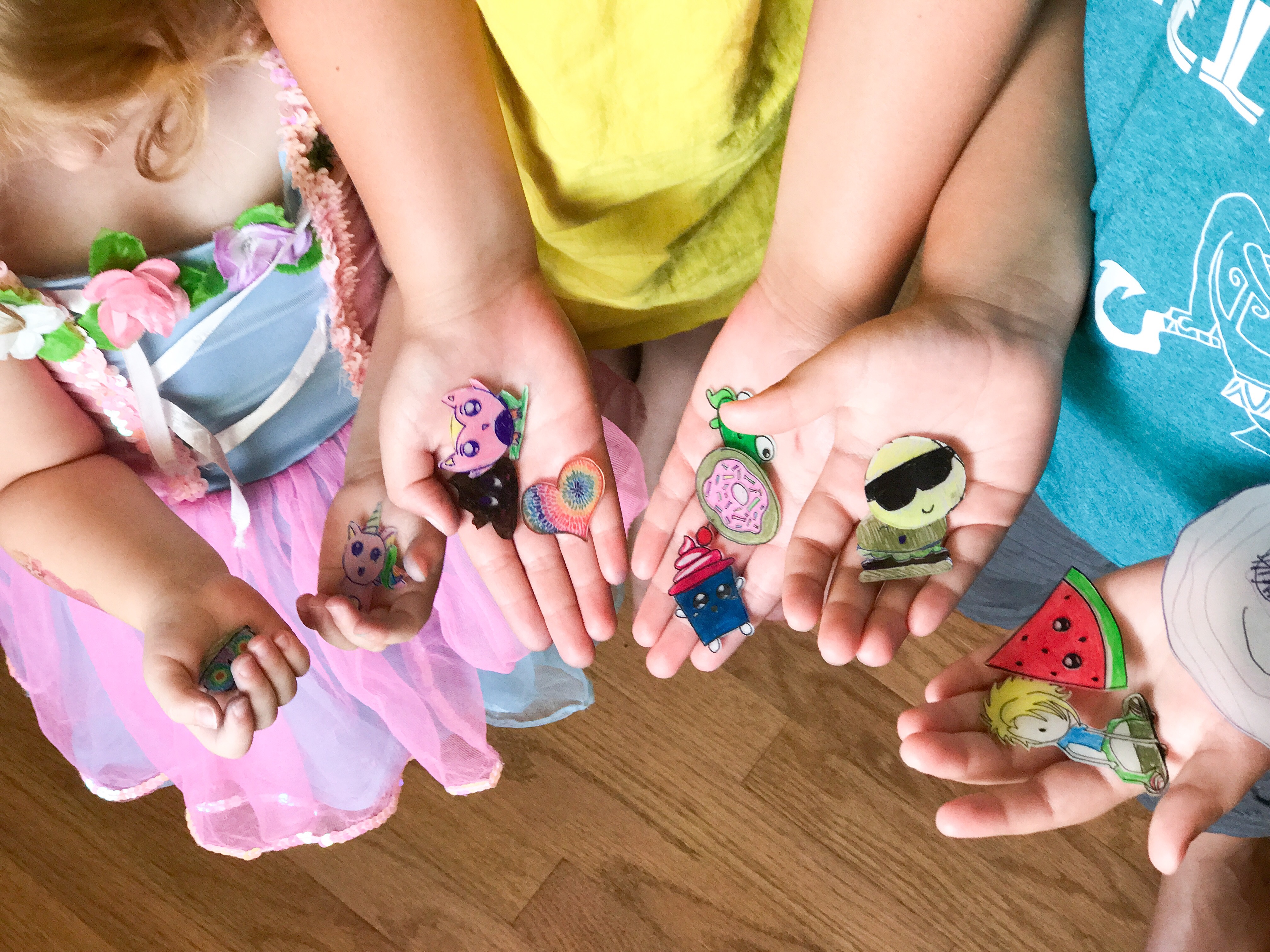 How To Make Shrinky Dink Pins 