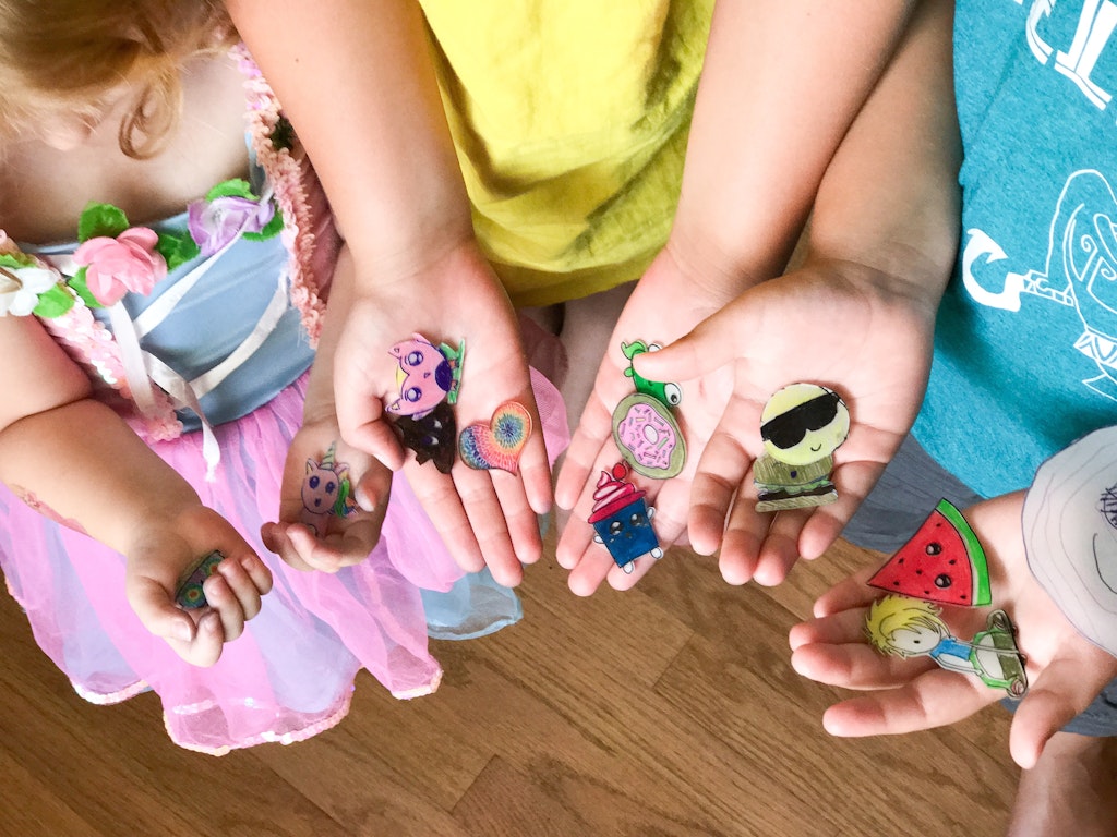 How To Make Shrinky Dink Pins