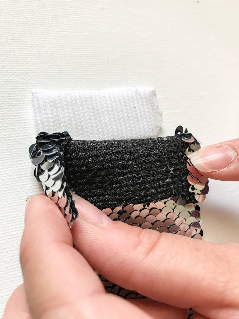 DIY Mermaid Sequin Bracelet
