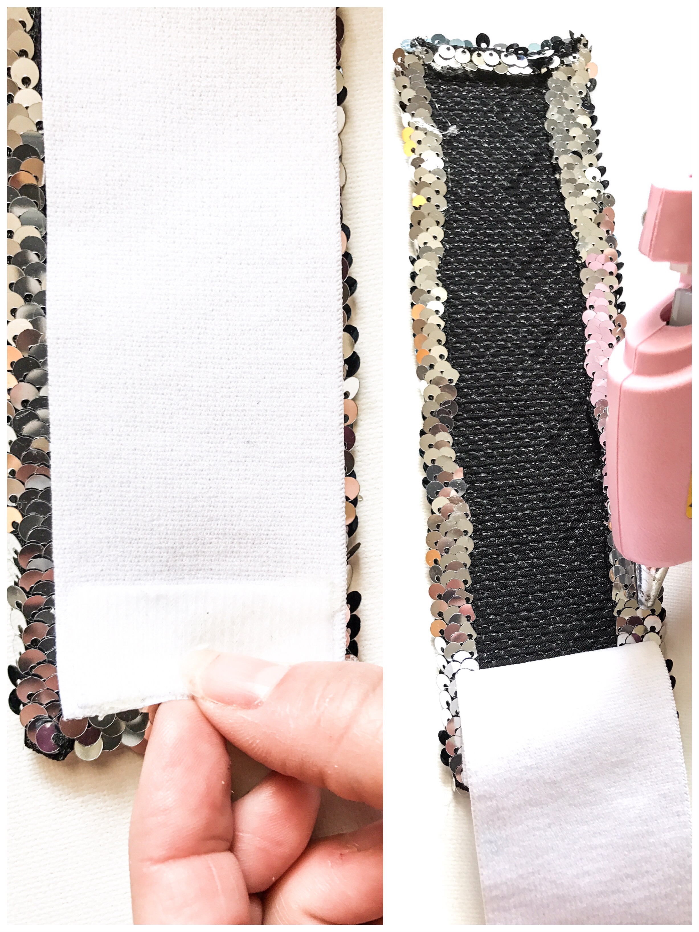 DIY Mermaid Sequin Bracelet