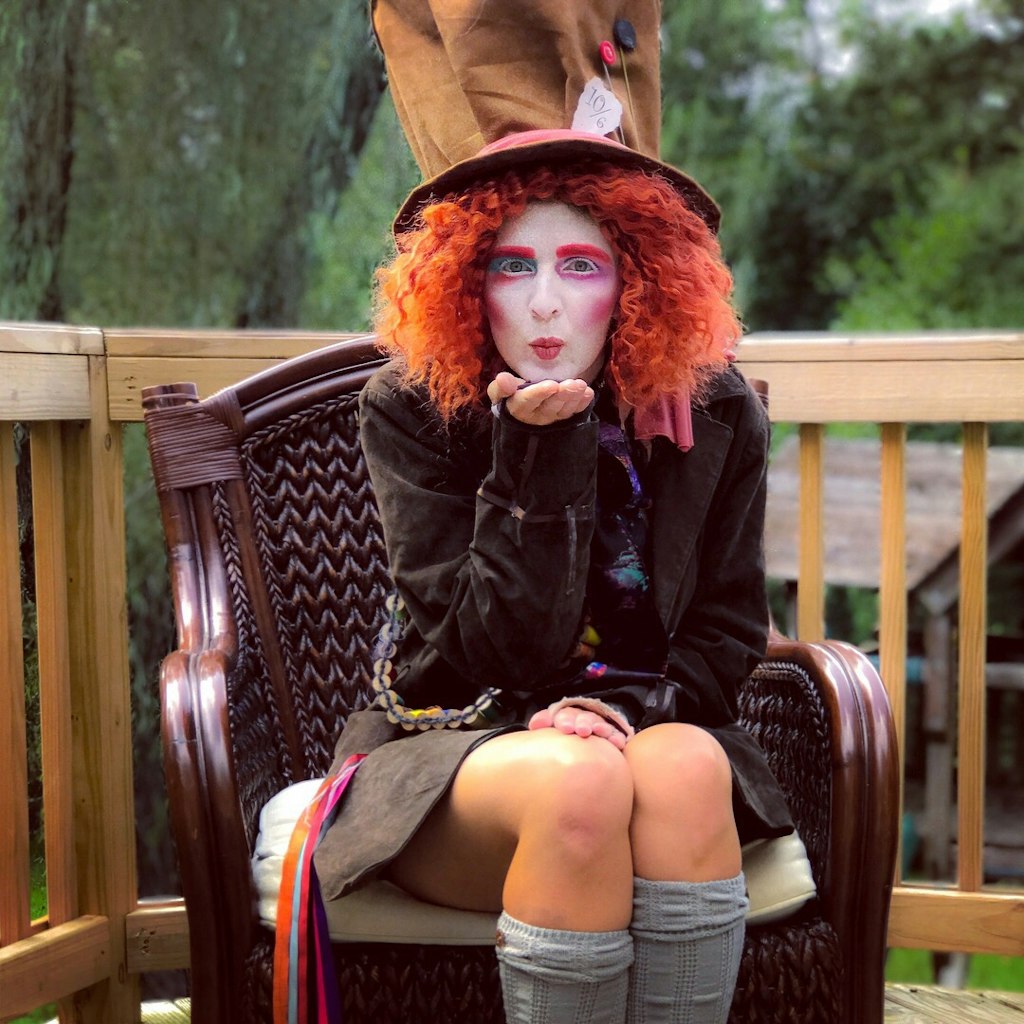 Mad Hatter Halloween Makeup