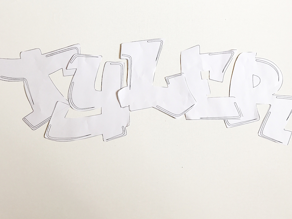 Skateboard Party Prep Diy Graffiti Name Art South Lumina Style Skateboard Party Prep Diy Graffiti Name Art South Lumina Style
