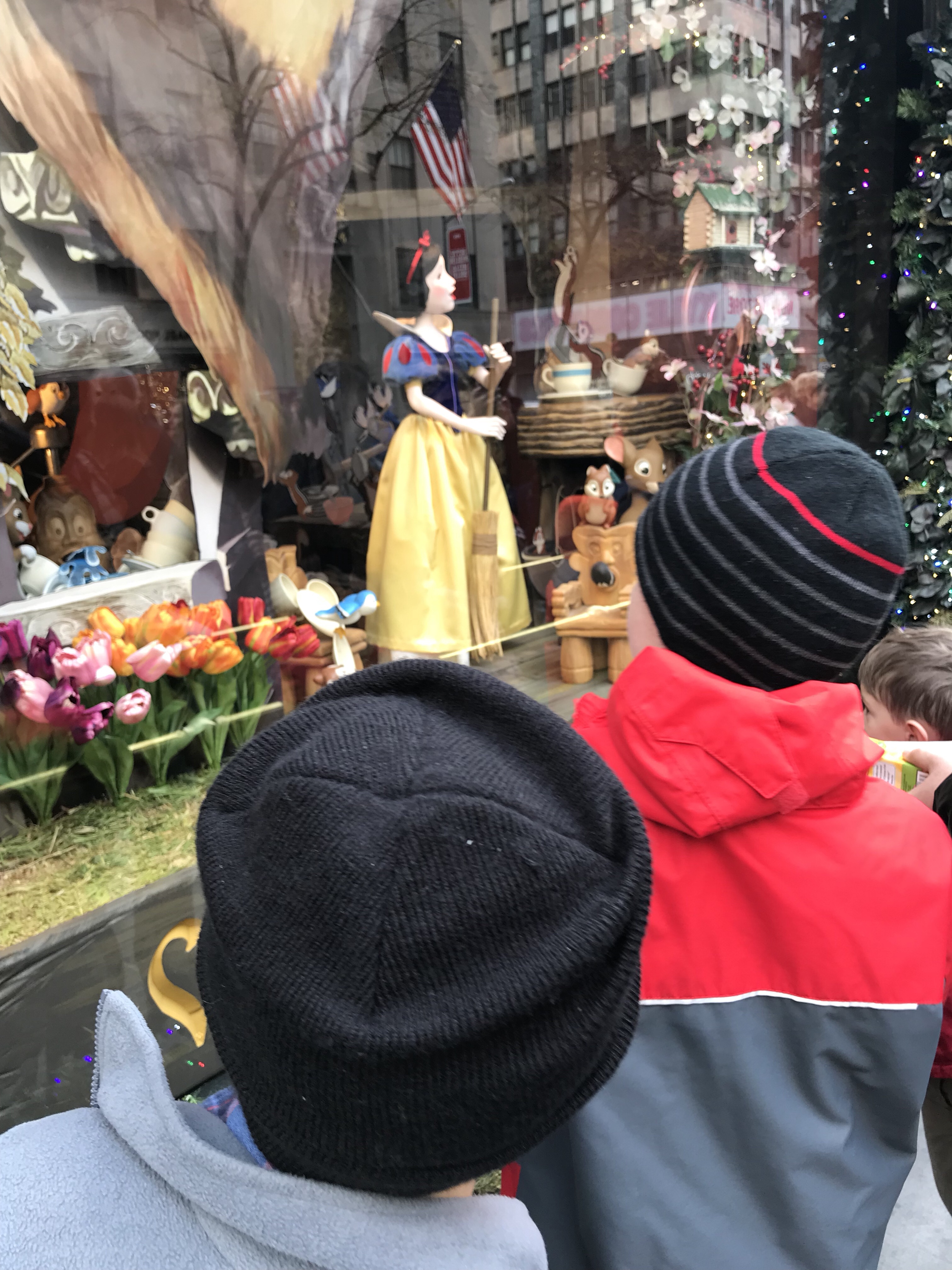 NYC, New York, New York City, traveling with kids, family travel, Christmas in New York, kids New York, window display