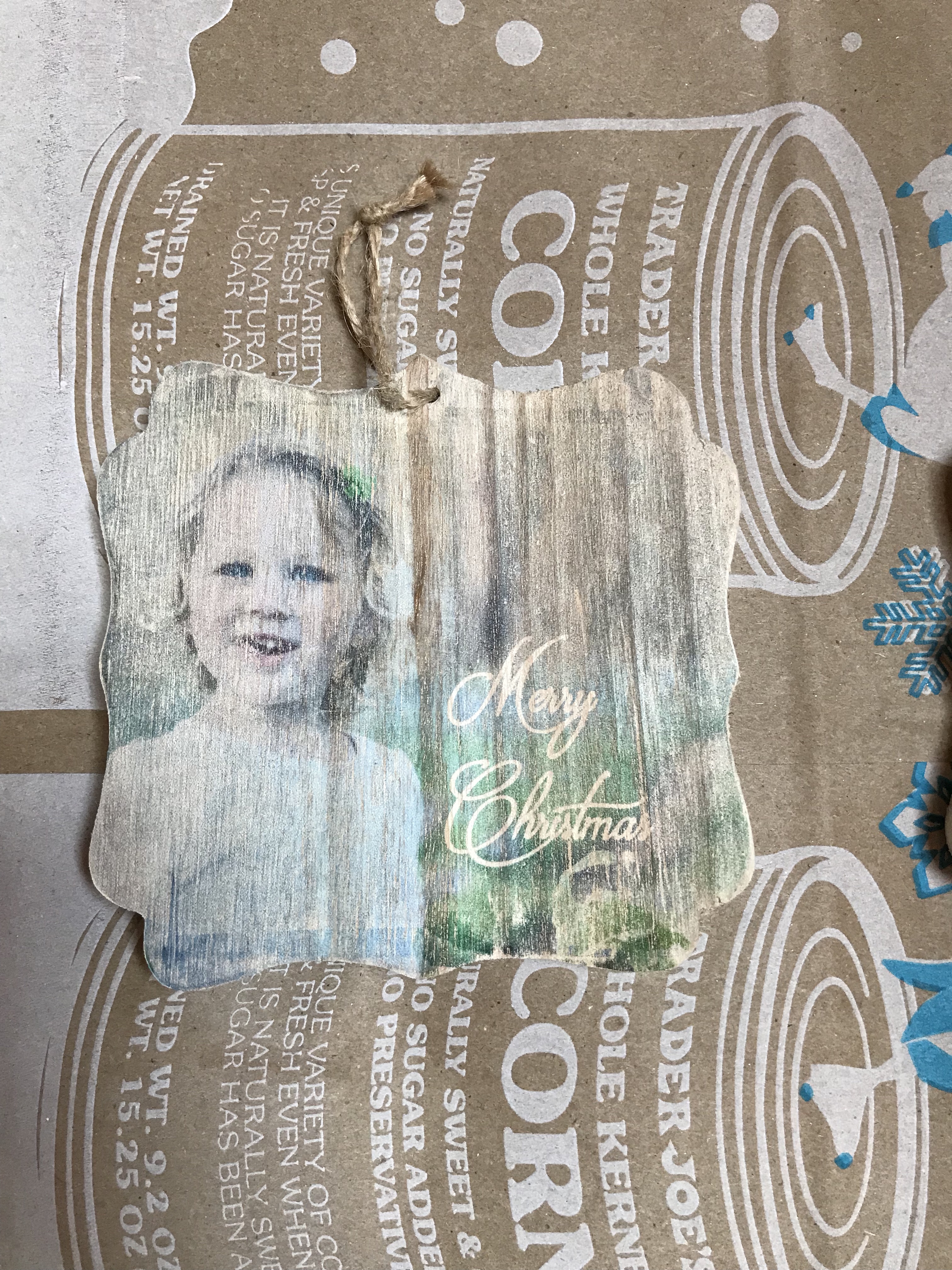 inkjet photo transfer to wood