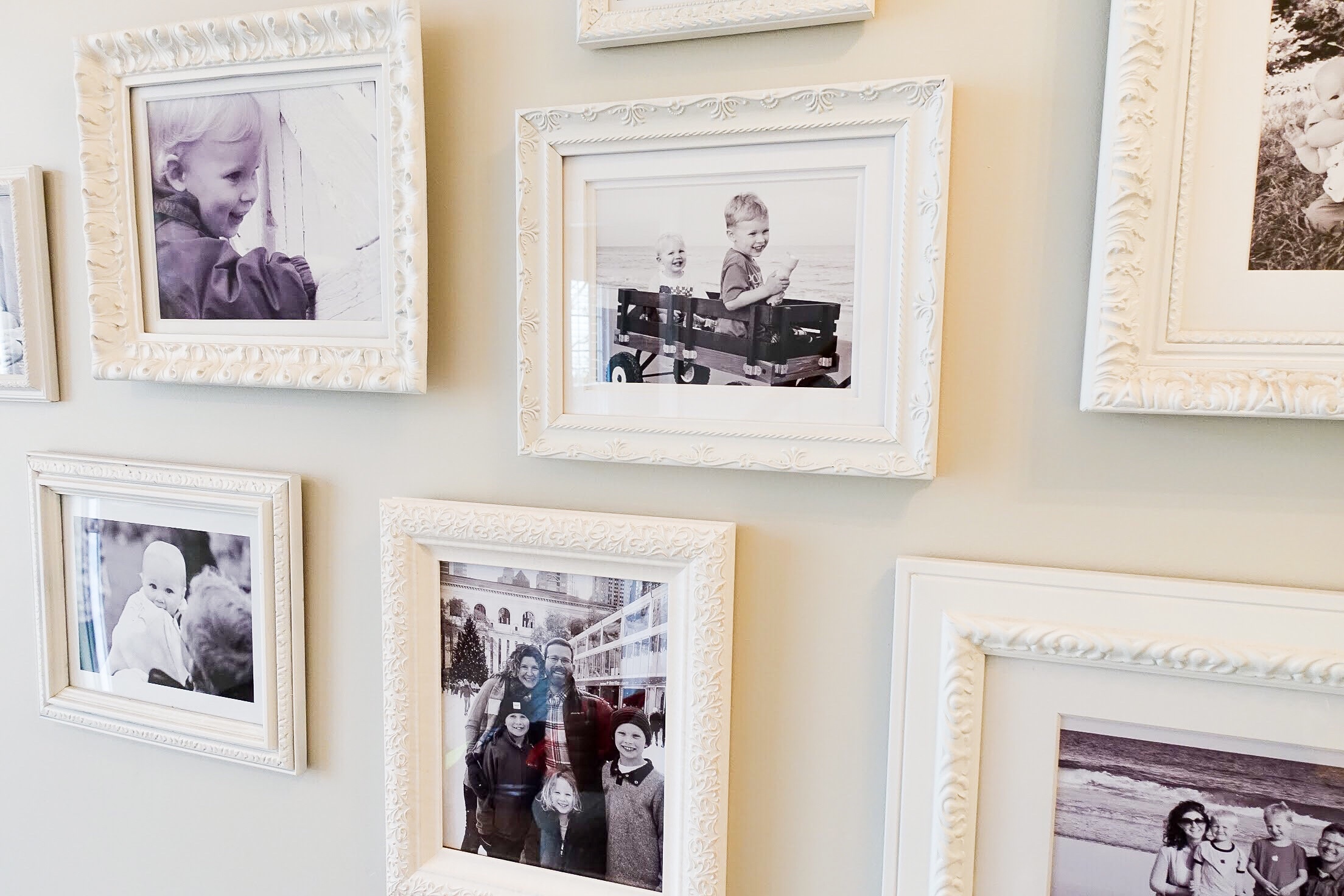 Farmhouse Photo Gallery Wall