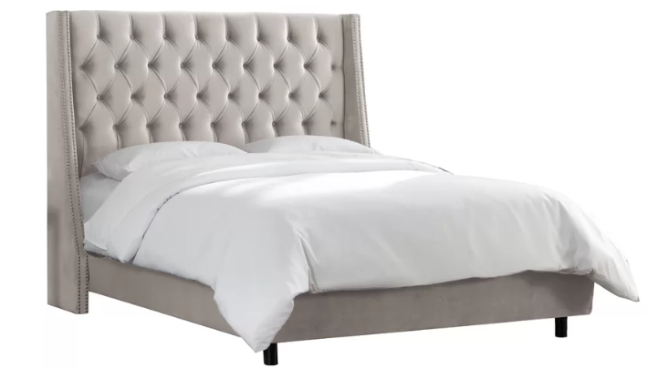 King Size Upholstered Beds Master Bedroom Makeover