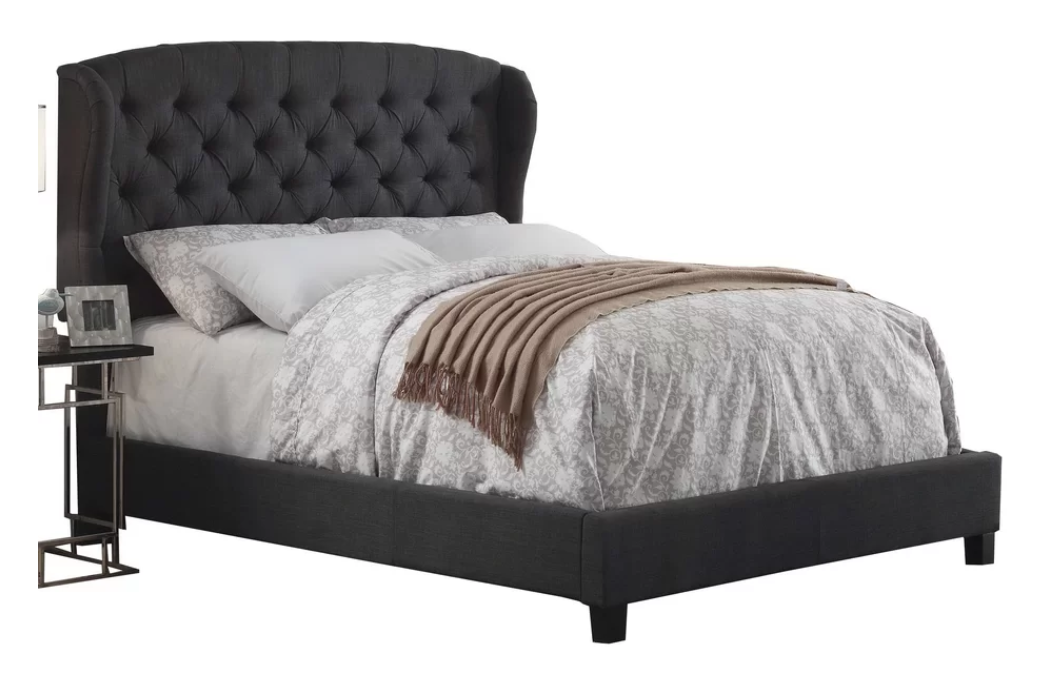 King Size Upholstered Beds Master Bedroom Makeover