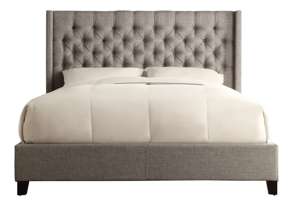 King Size Upholstered Beds Master Bedroom Makeover