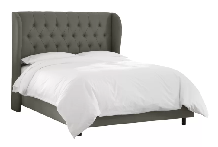 King Size Upholstered Beds Master Bedroom Makeover