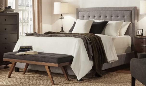 King Size Upholstered Beds Master Bedroom Makeover