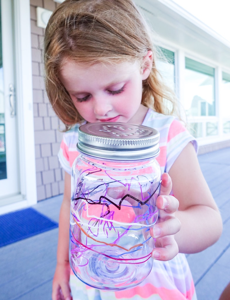 South Lumina Style Kids Crafts DIY Firefly Jars