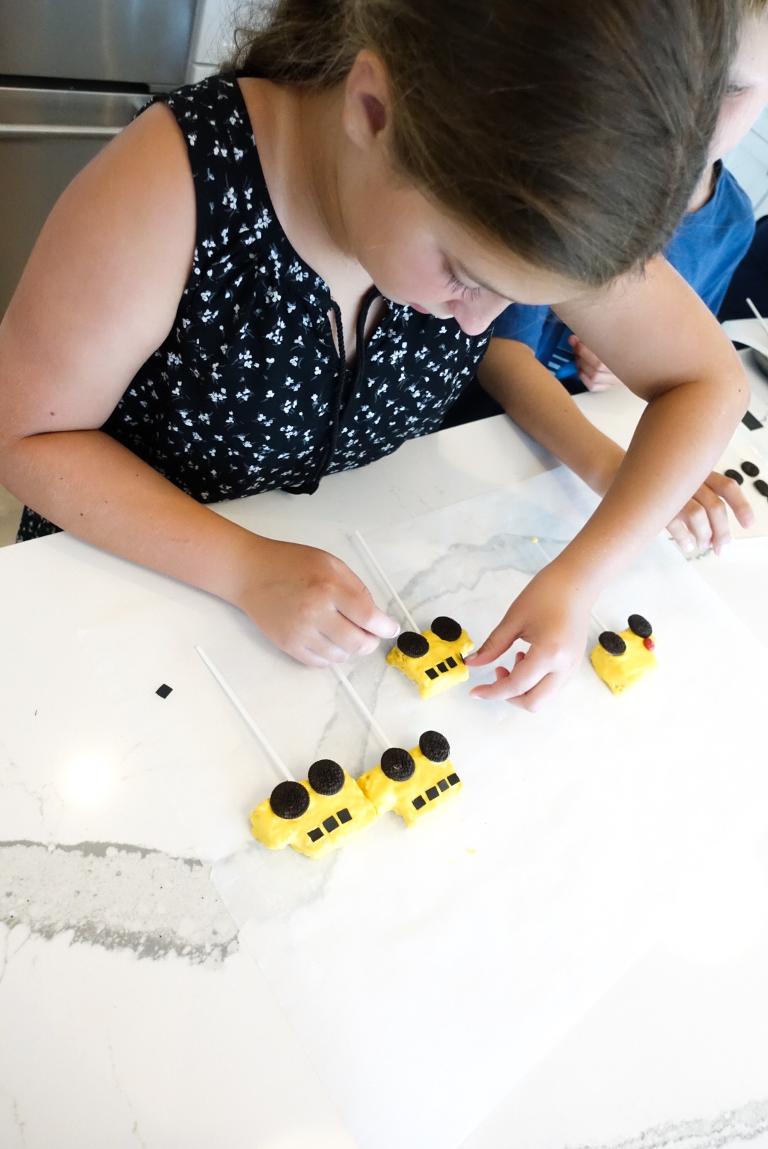 South Lumina Style Rice Krispie Treat School Buses