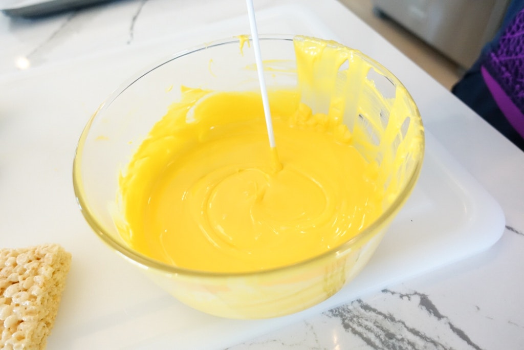 South Lumina Style School Bus Rice Krispie Treats