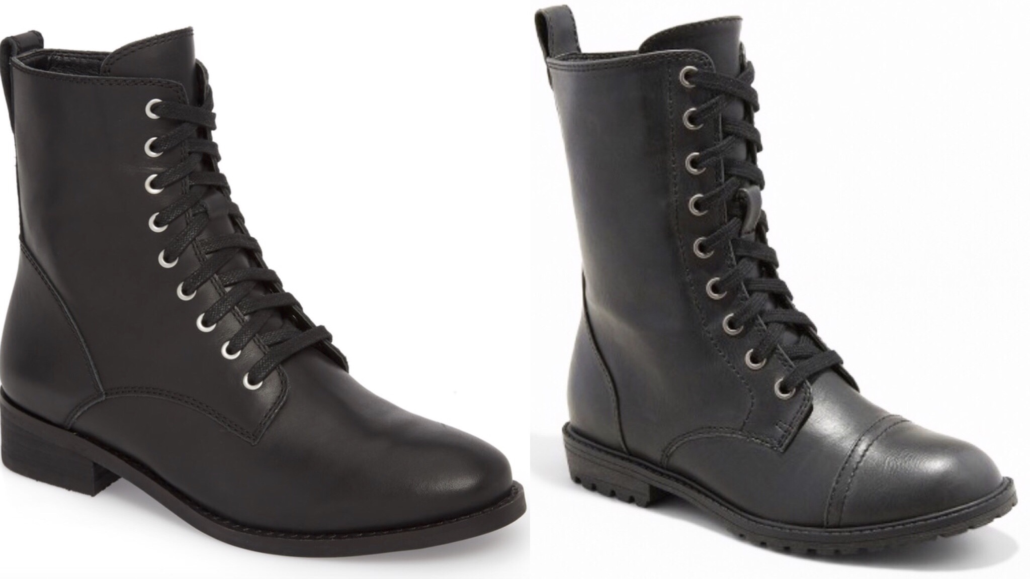 white combat boots target