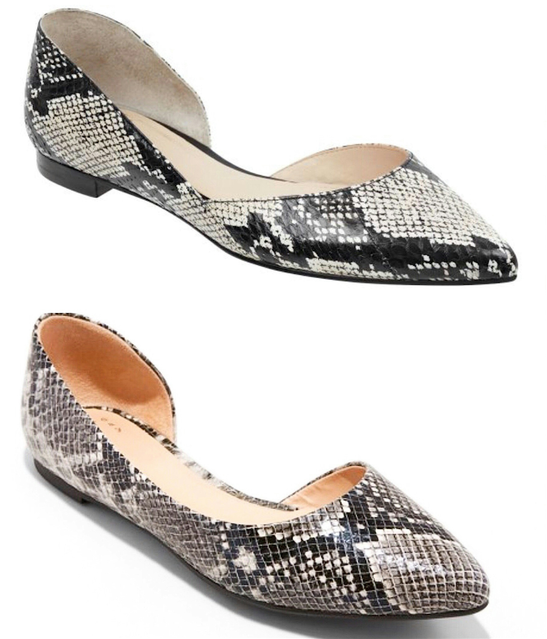 save on Style target fall shoes snake cut out ballet flats - South Lumina Style
