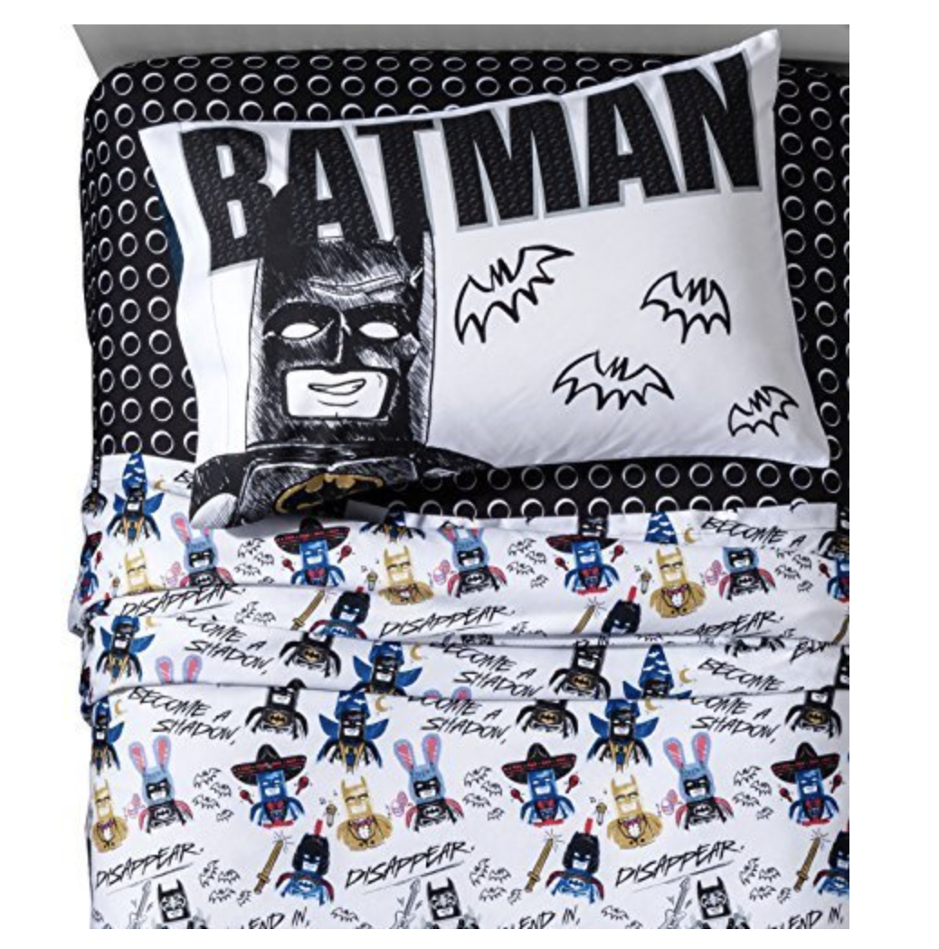 Lego Batman Movie Bedding on Amazon