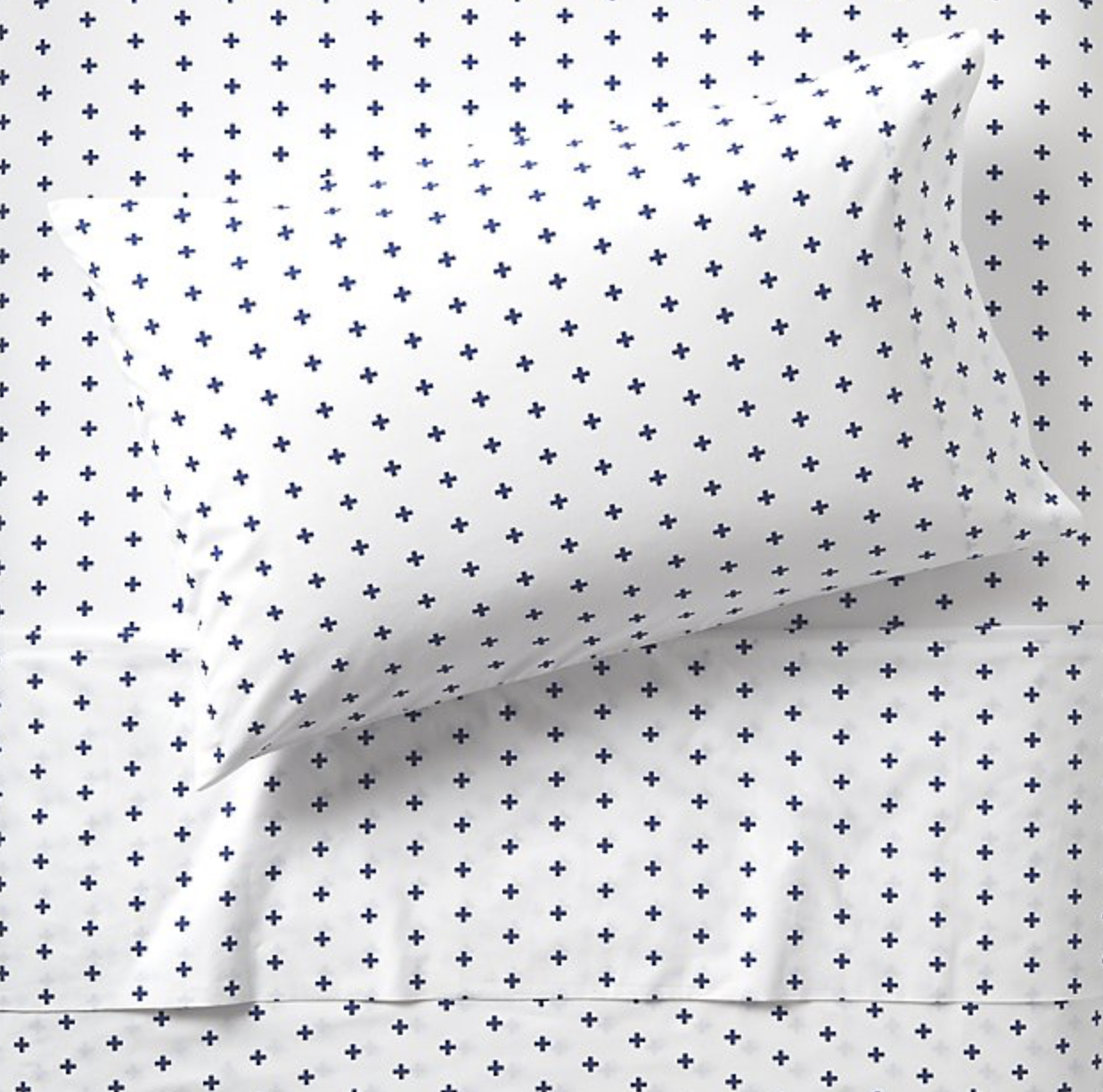 Our Favorite Boy Bedding - Crate & Barrel Plus Sign Bedding 