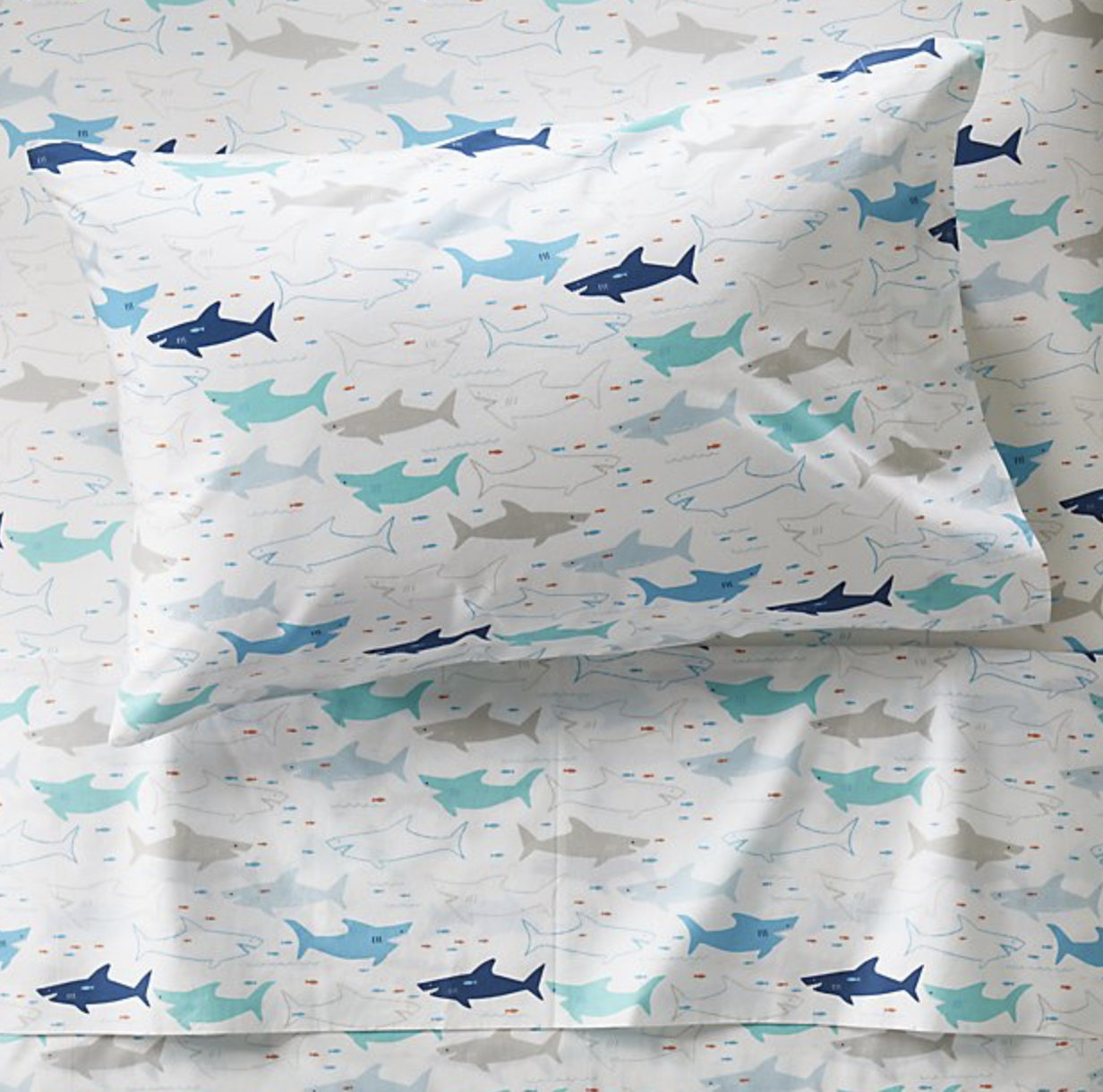 Crate & Barrel Shark Bedding
