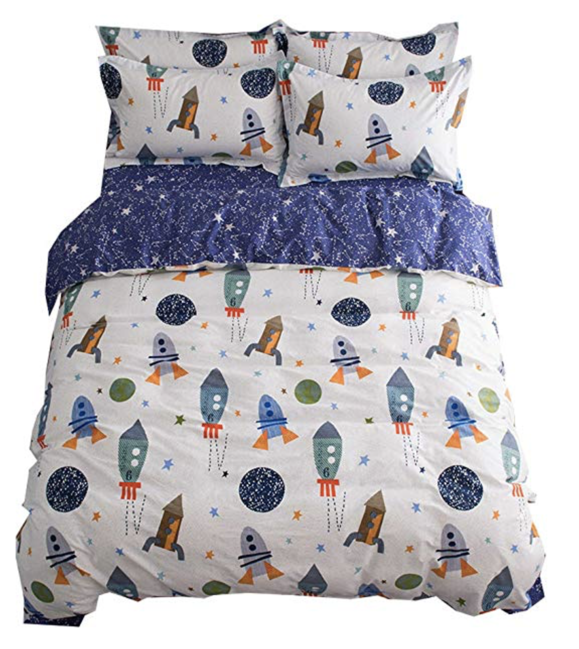 Amazon Rocket Ship Bedding