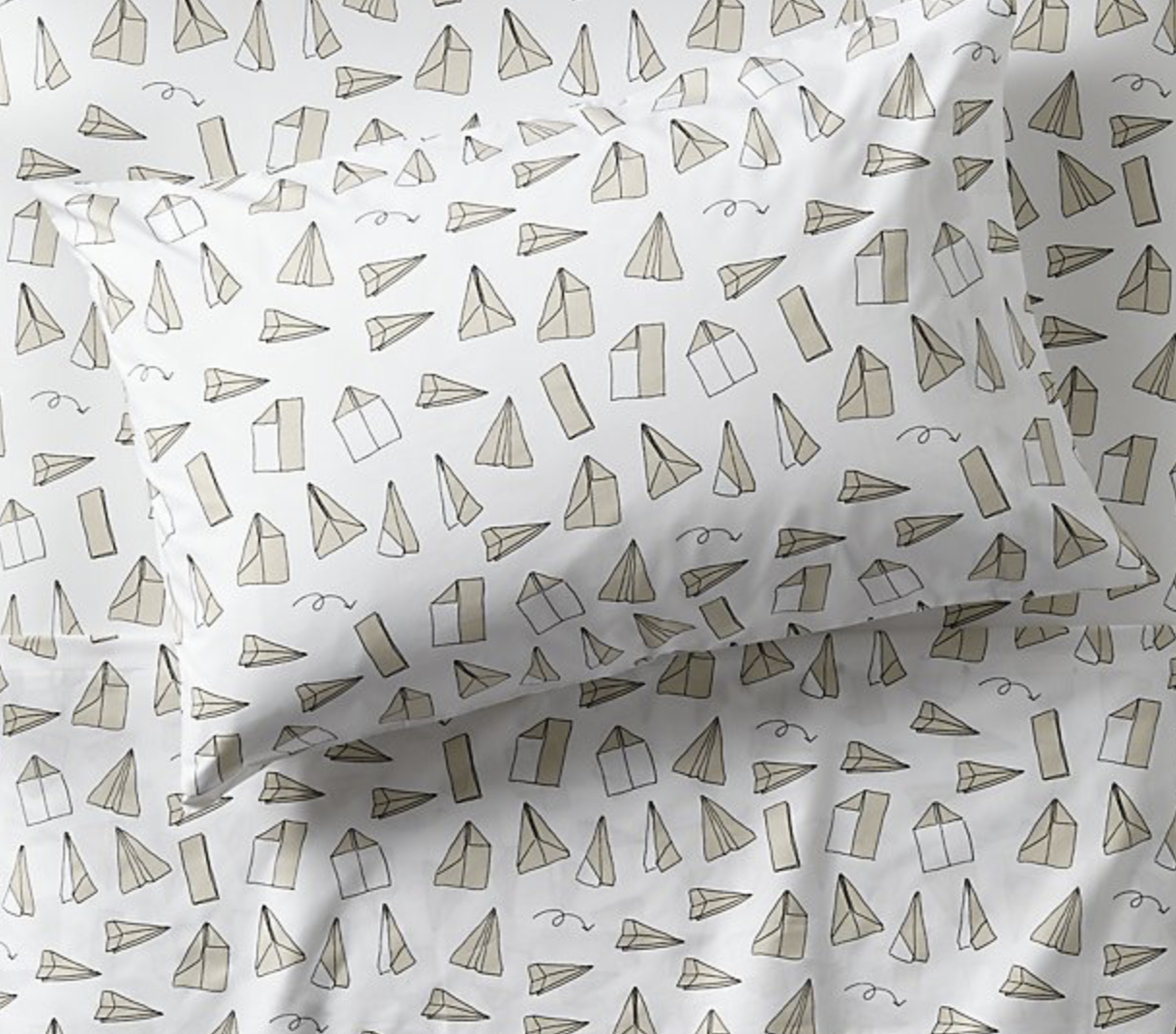Paper Airplane Sheet Set 