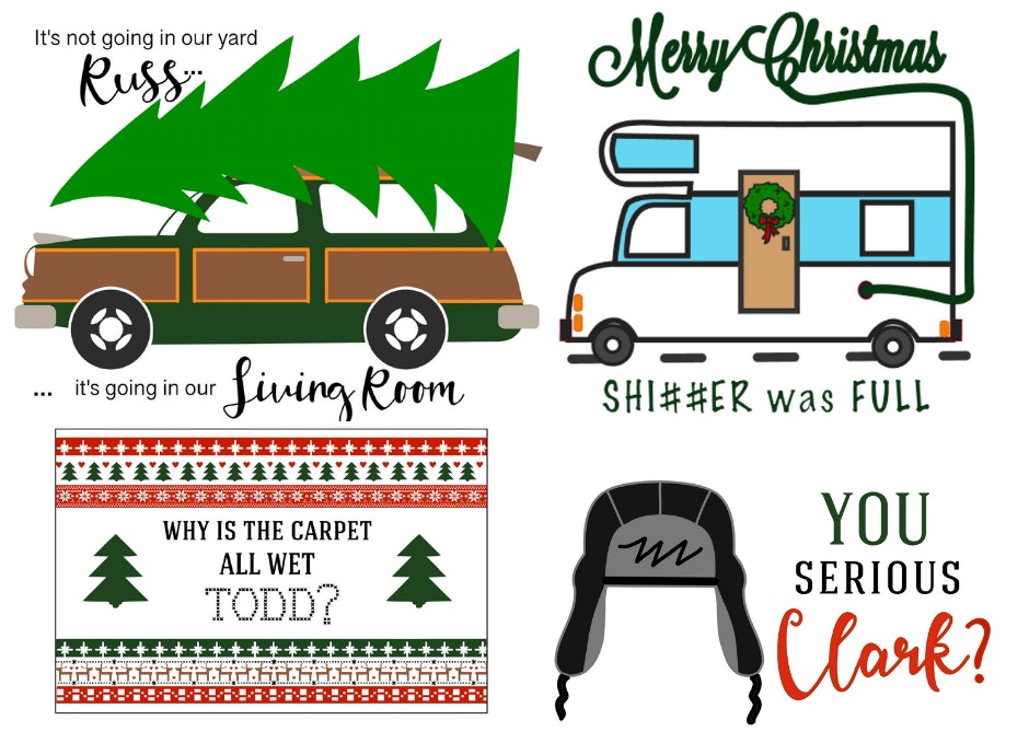 National Lampoon Christmas Vacation Holiday Party Printable Signs - South Lumina Style national-lampoon-christmas-vacation-holiday-party-printable-signs-south-lumina-style