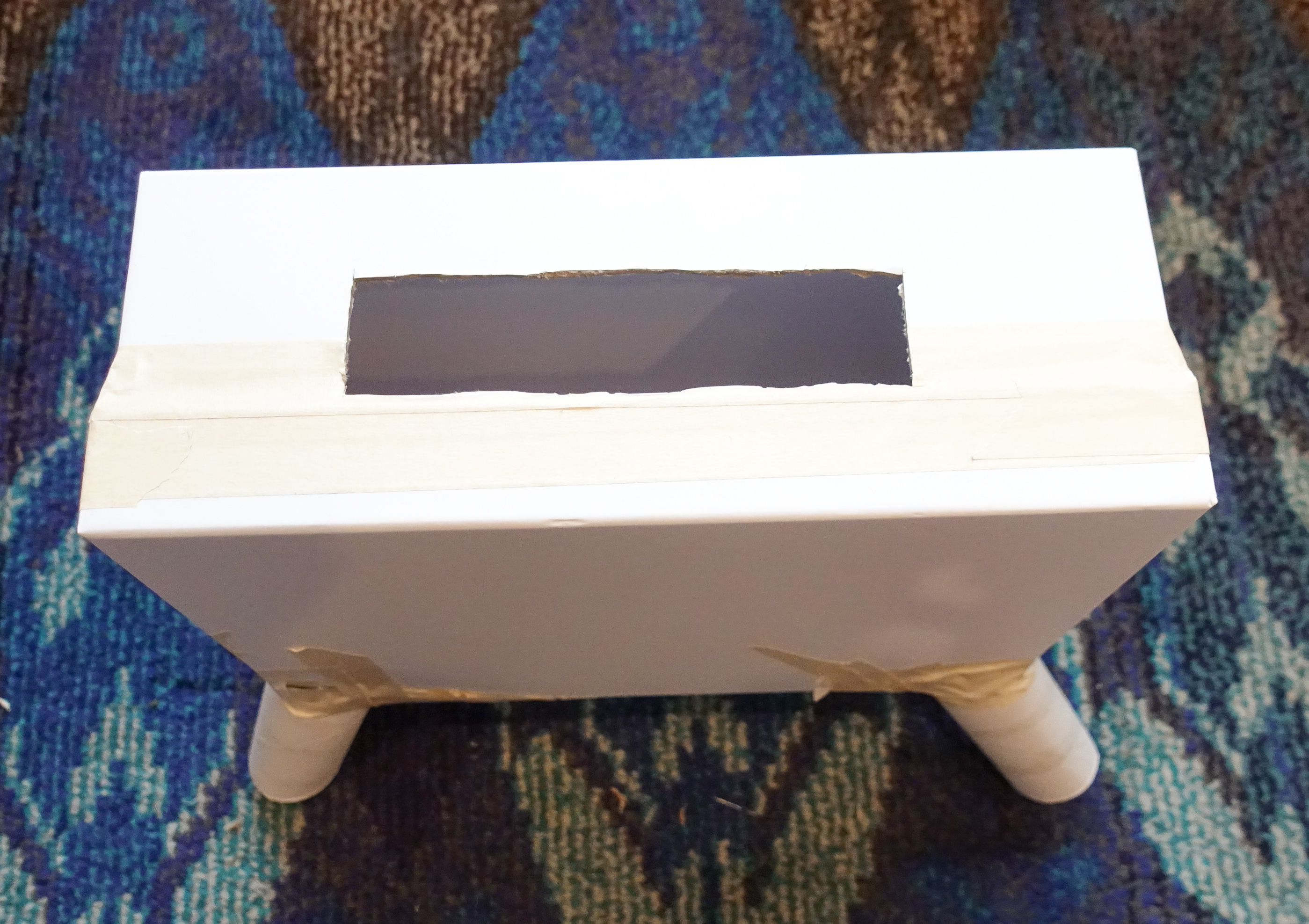 DIY Fortnite Llama Valentine's Day Classroom Mailbox