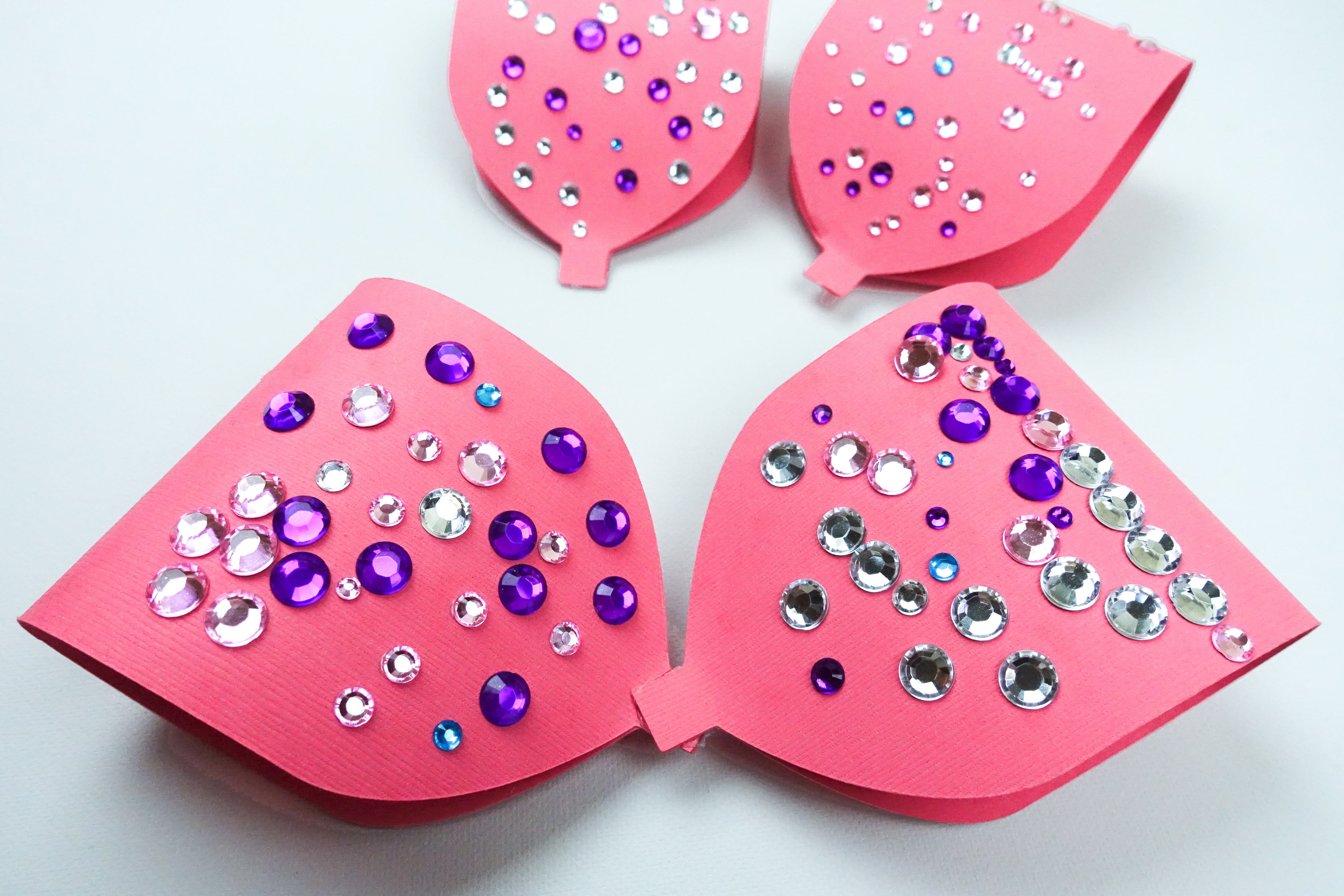 DIY Jojo Siwa Inspired Paper Bow For Valentine's Day Mailbox 