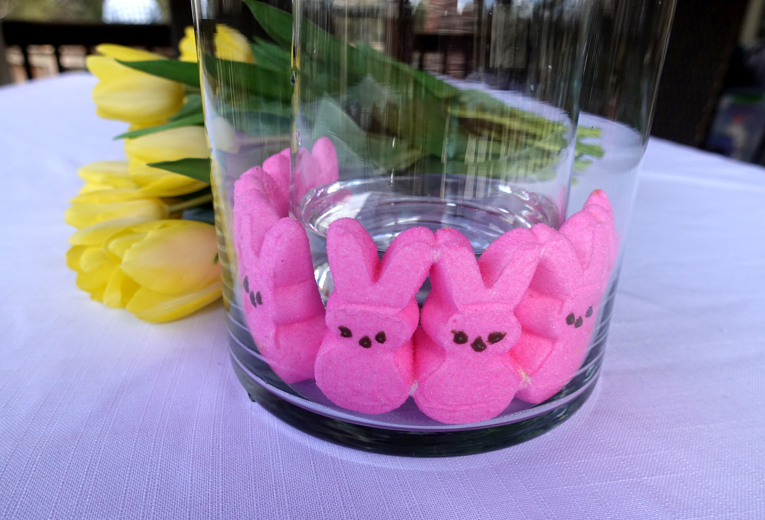 DIY Peeps Easter Centerpiece