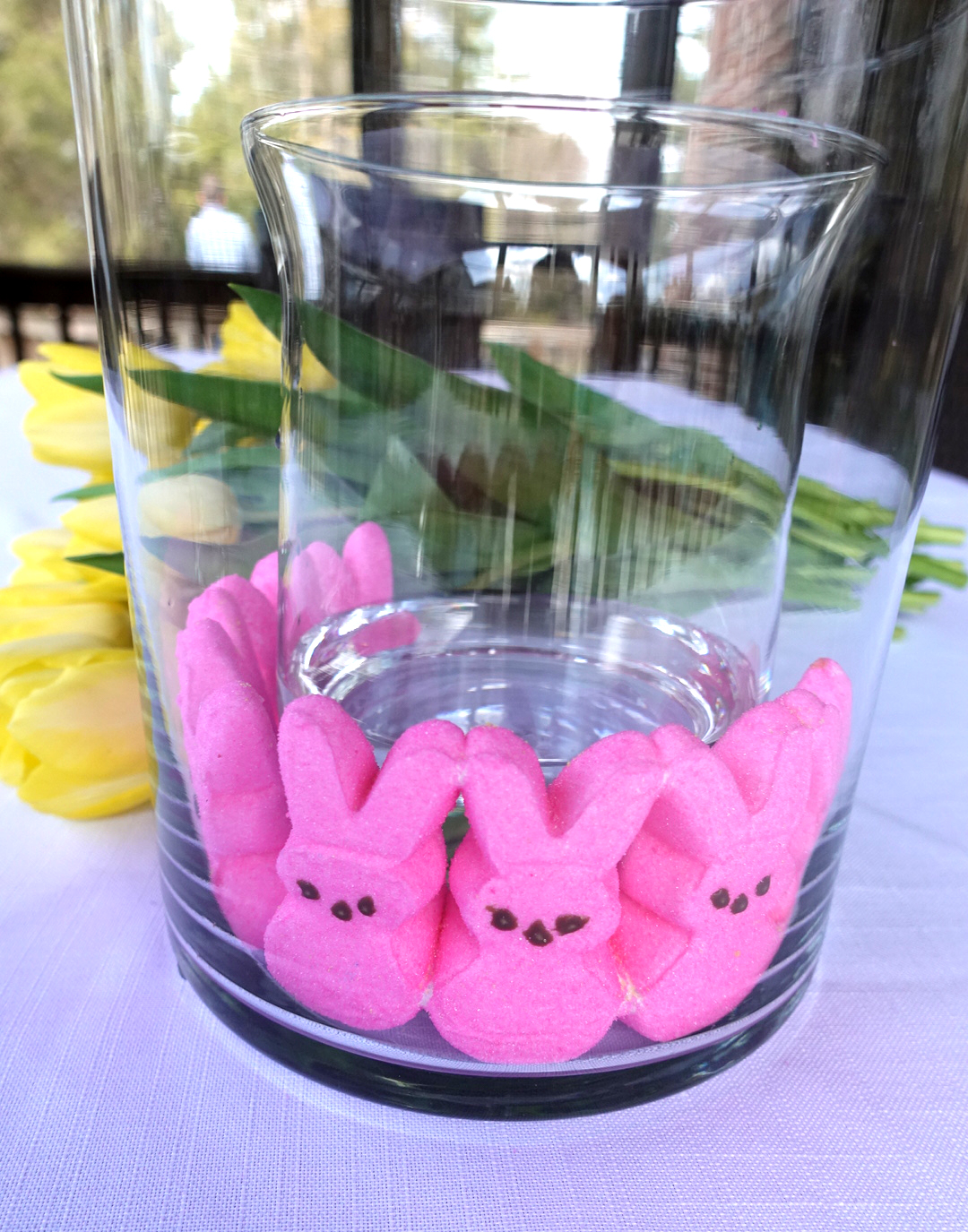 DIY Peeps Easter Centerpiece