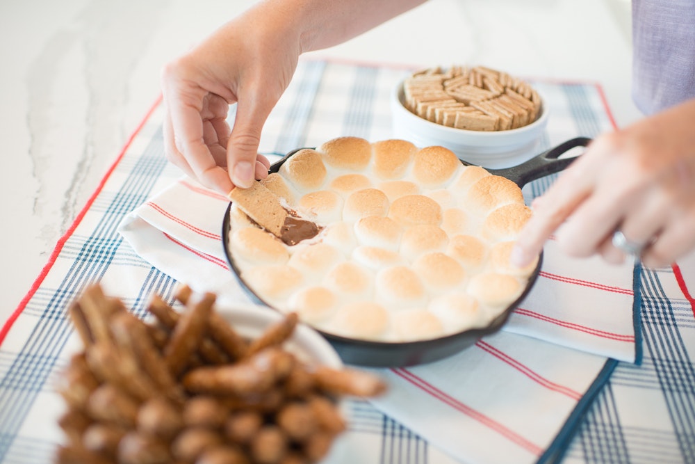 oven s'mores dip recipe