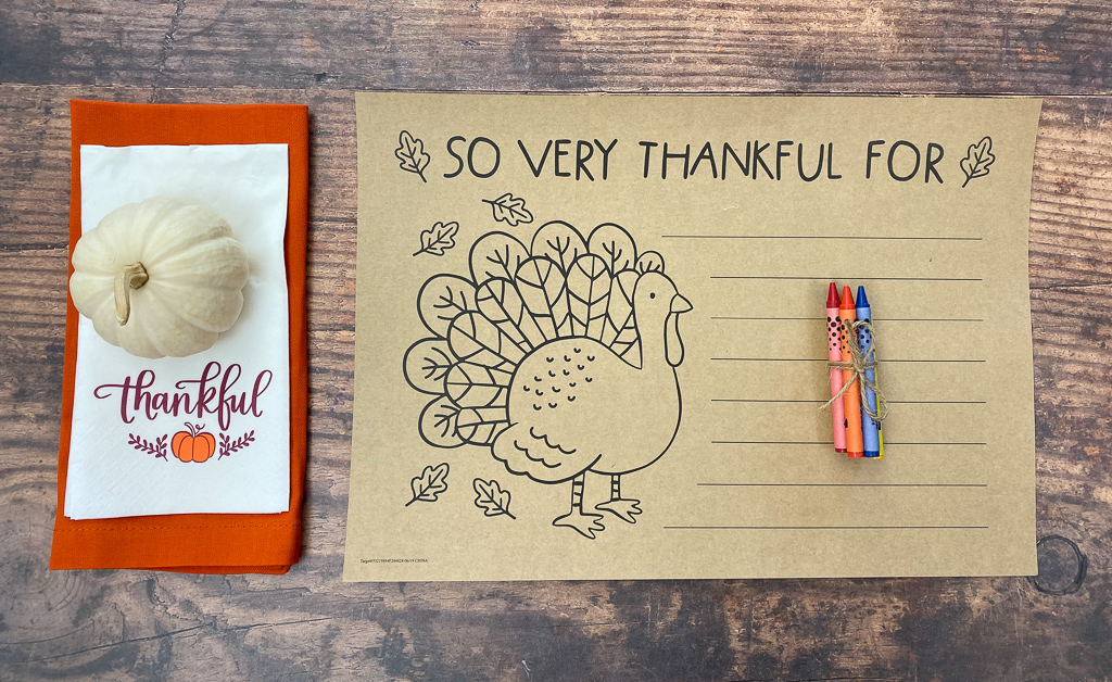 kids table thanksgiving