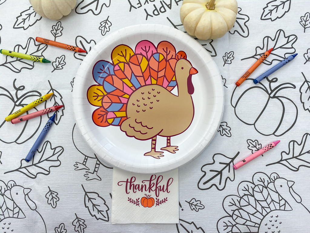thanksgiving kids table