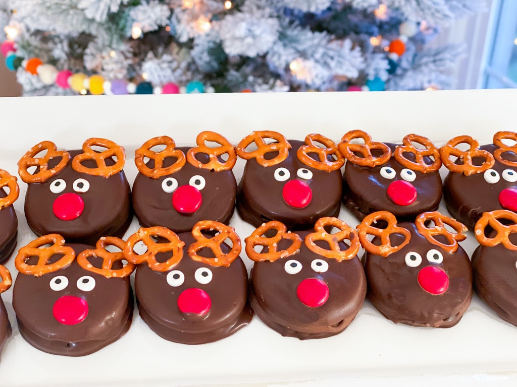 Oreo Reindeer Cookies