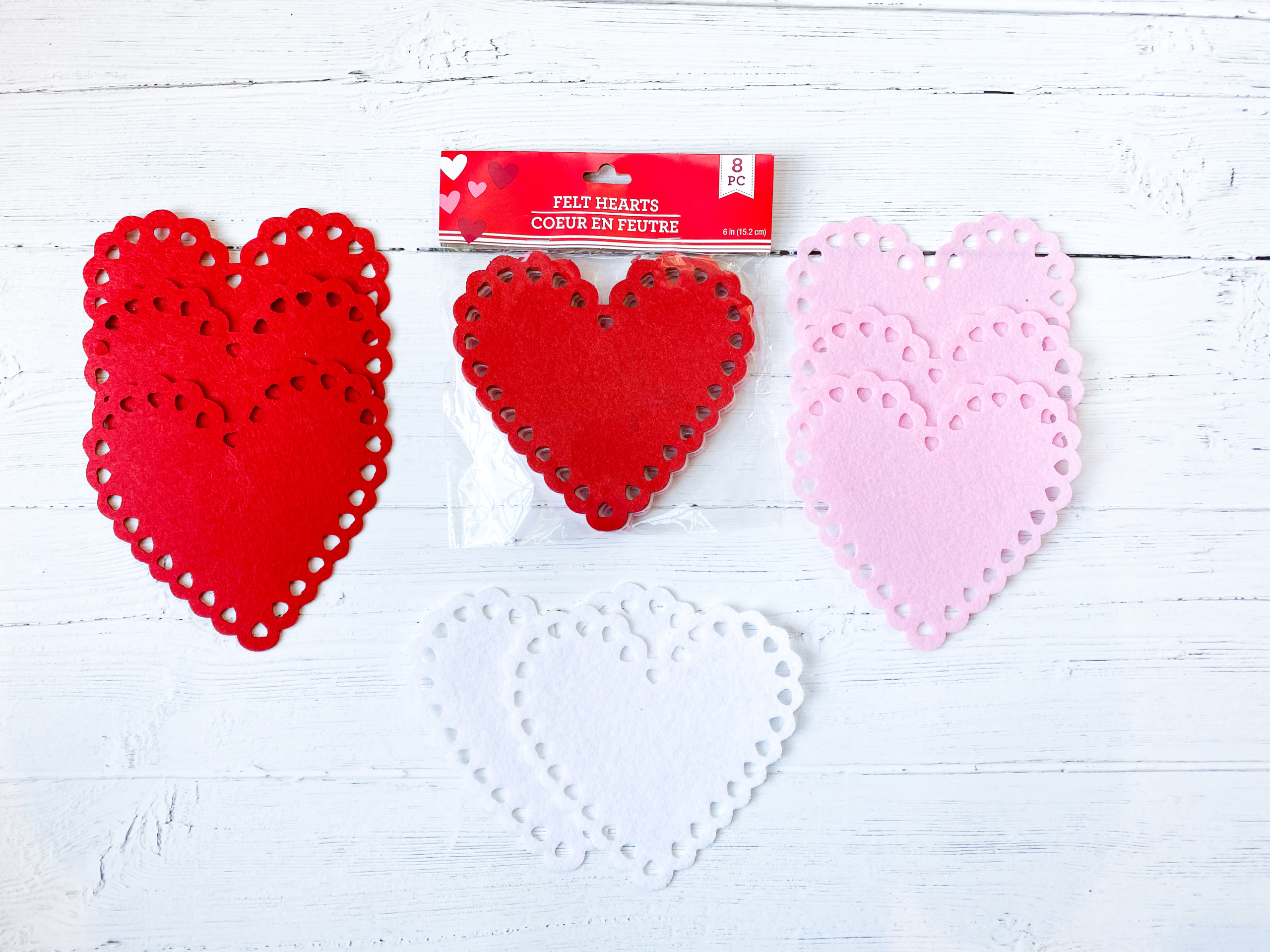 dollar store valentines day banner