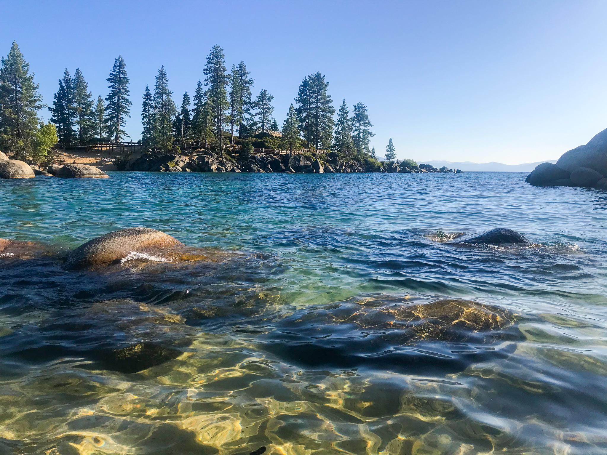 lake tahoe in the summer