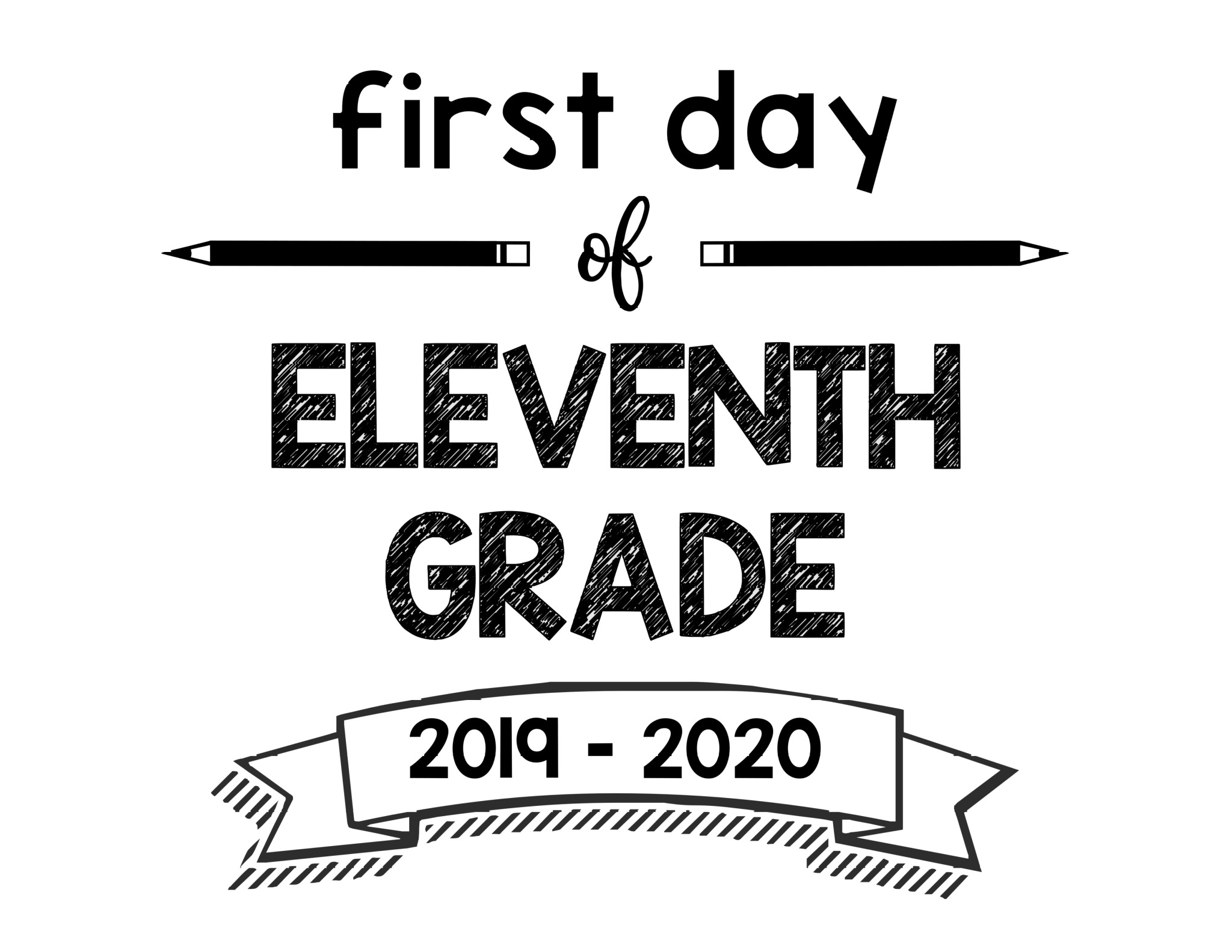 thumbnail of First Day of Eleventh Grade 2019- 2020