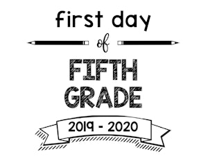 thumbnail of First Day of Fifth Grade 2019 – 2020