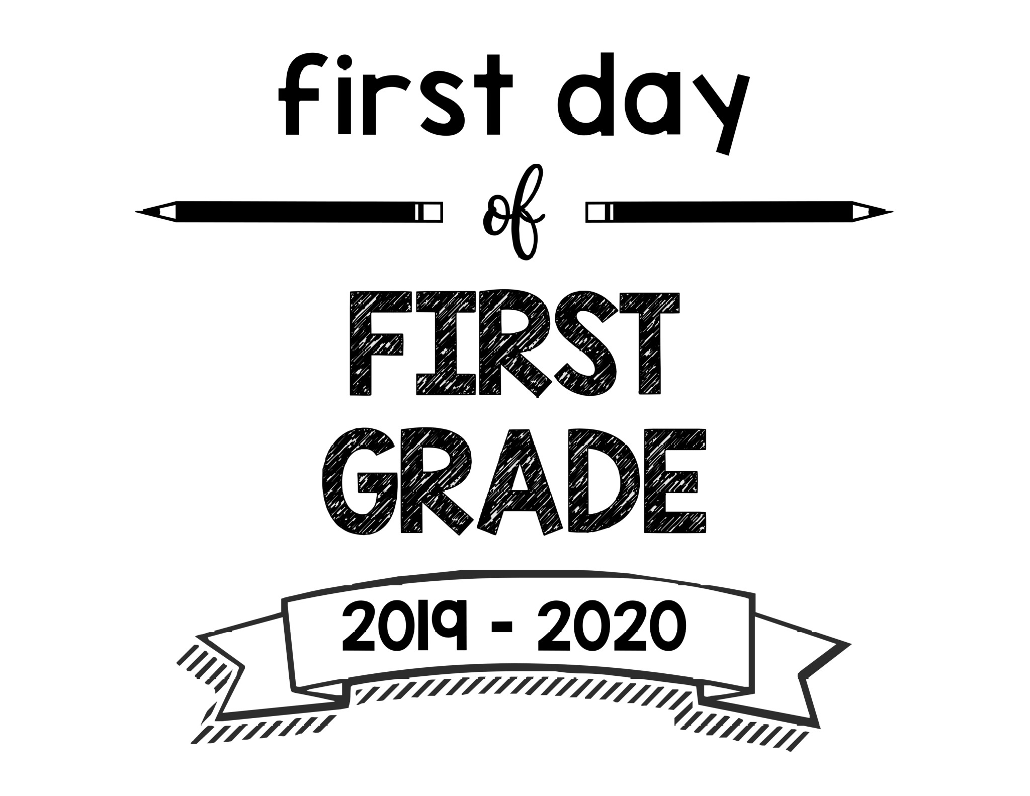 thumbnail of First Day of First Grade 2019 – 2020