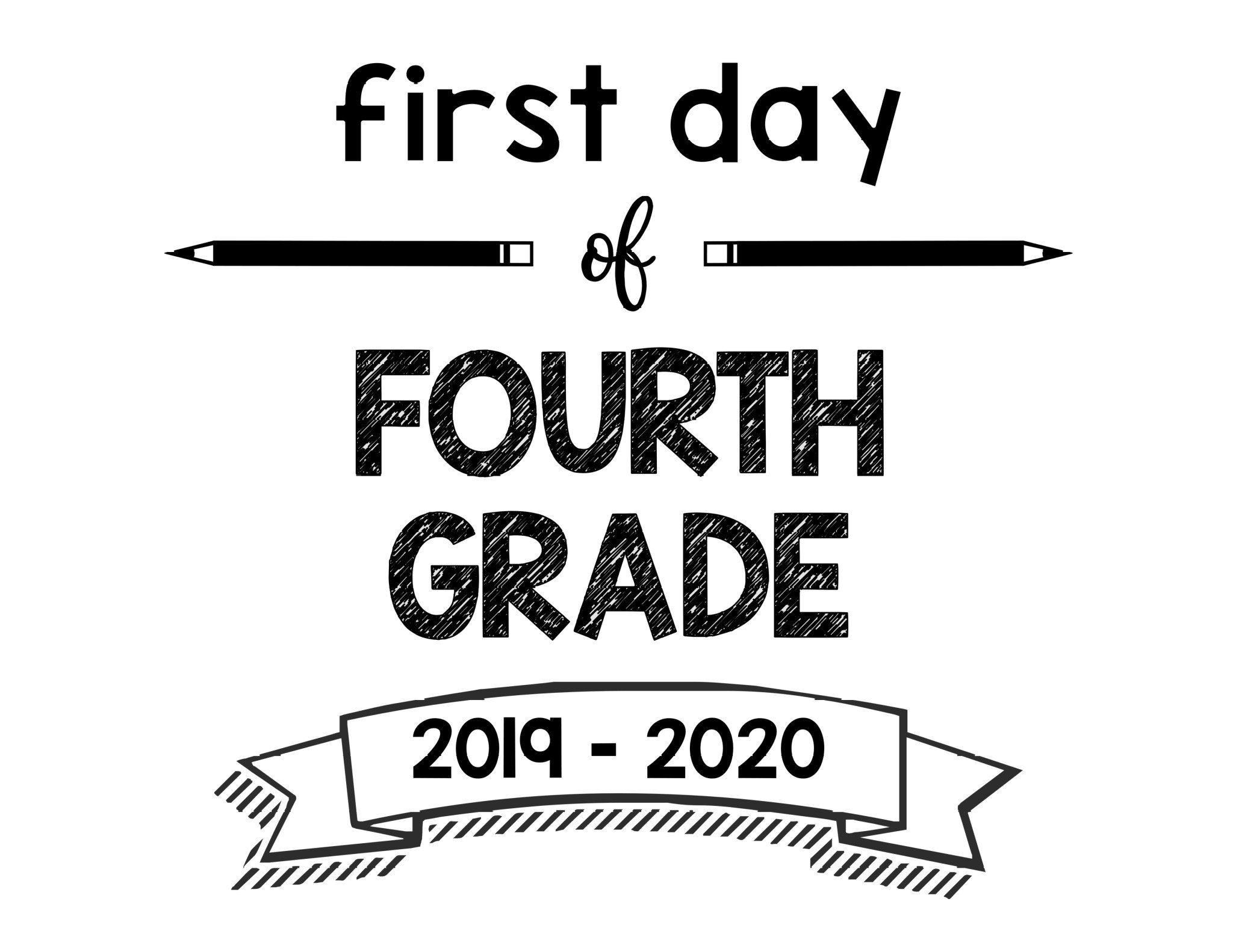 thumbnail of First Day of Fourth Grade 2019 – 2020