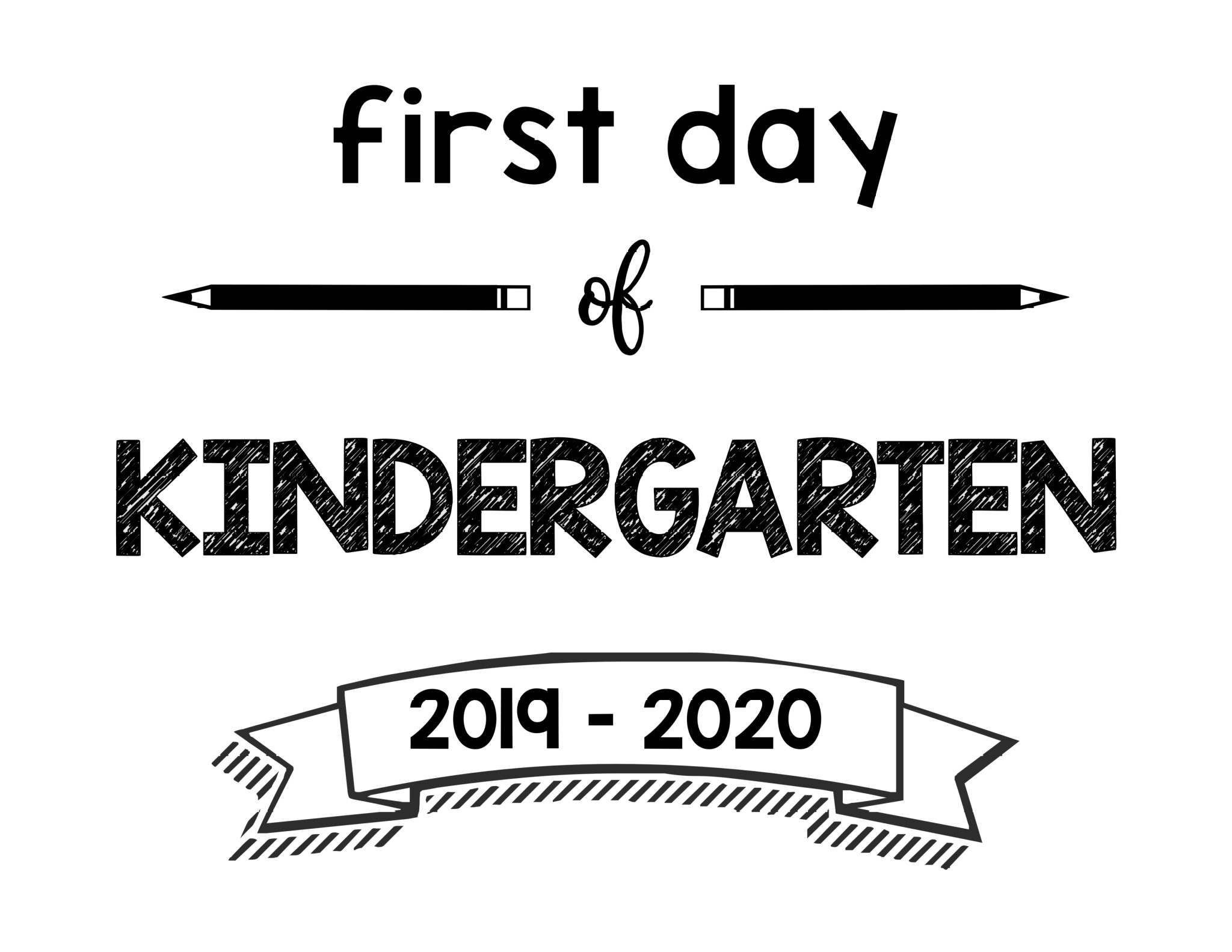 thumbnail of First Day of Kindergarten 2019 – 2020