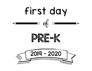 thumbnail of First Day of PreK 2019 – 2020