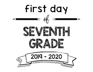 thumbnail of First Day of Seventh Grade 2019 – 2020
