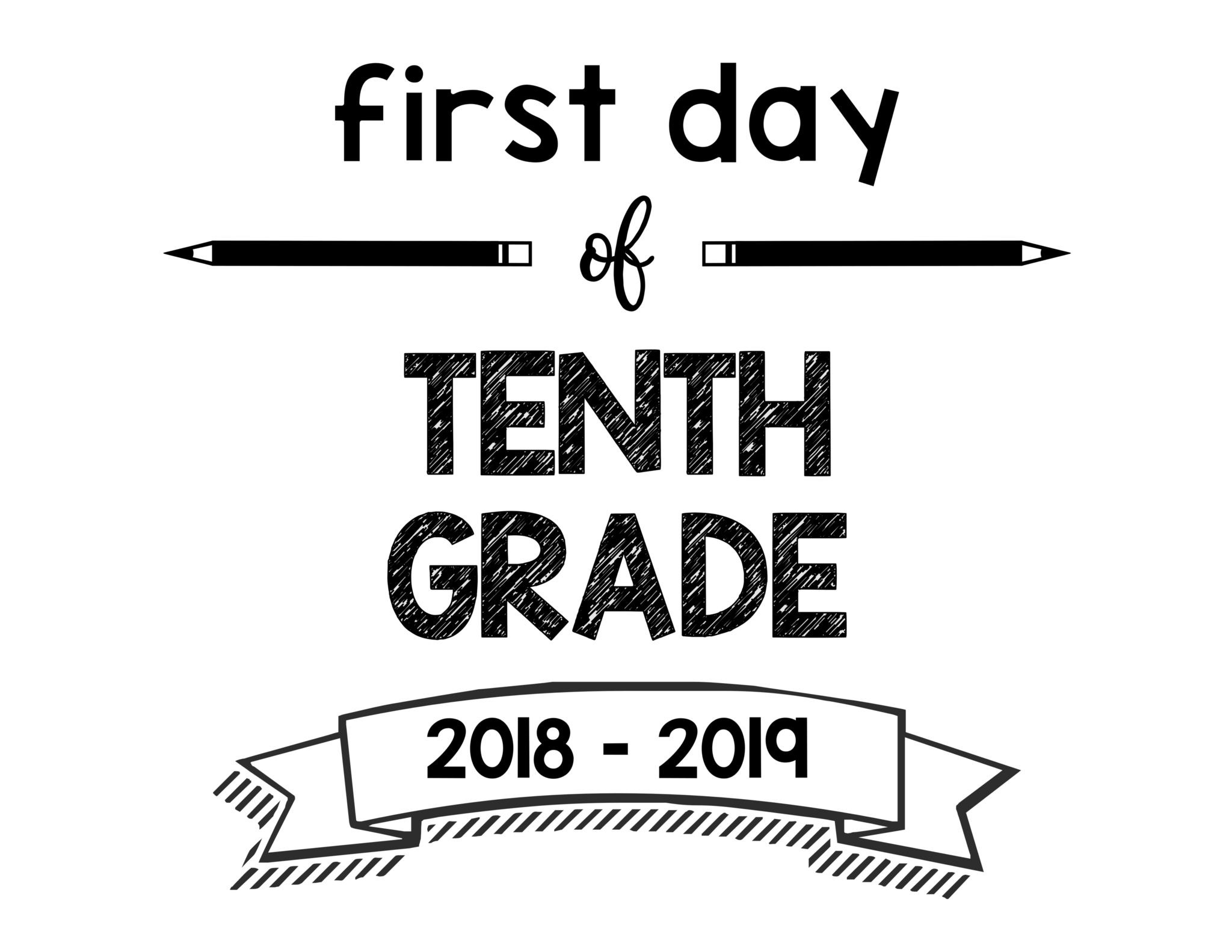 thumbnail of First Day of Tenth Grade 2018 – 2019