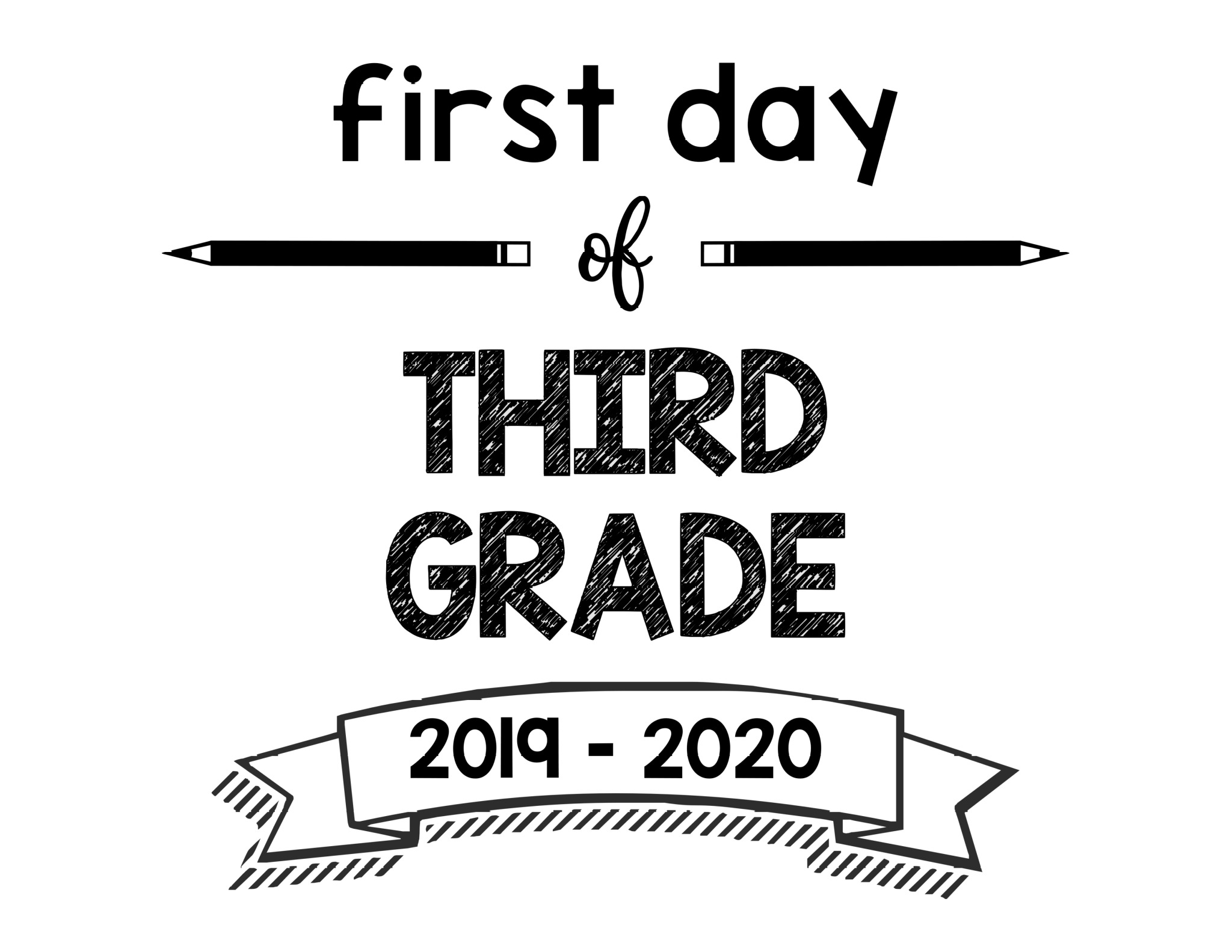 thumbnail of First Day of Third Grade 2019 – 2020