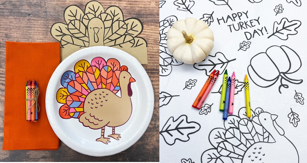 Thanksgiving Table Decorations for Kids