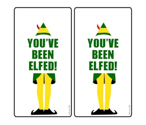 You’ve Been Elfed Printable Gift Tags