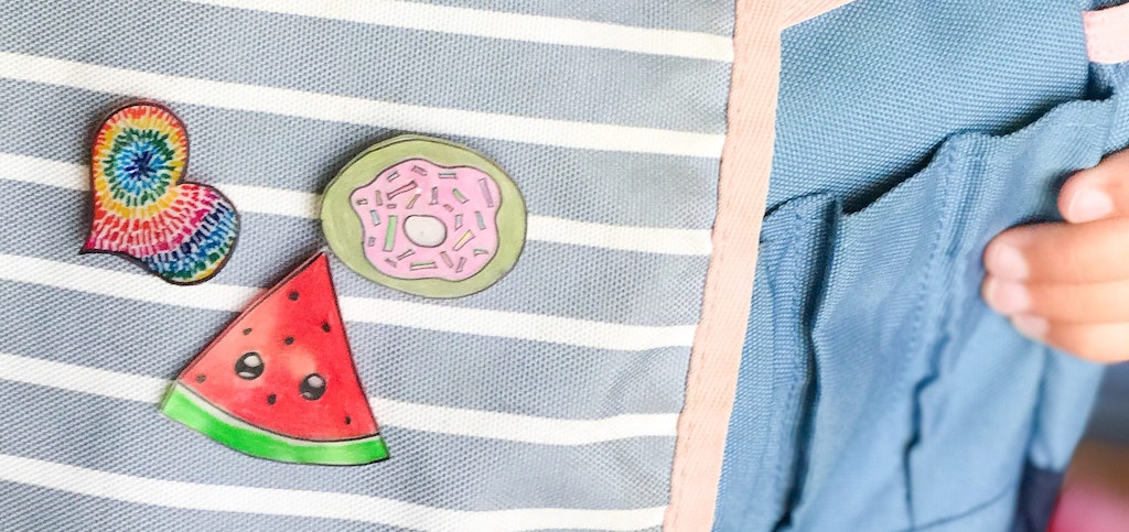 DIY Shrinky Dink Pins