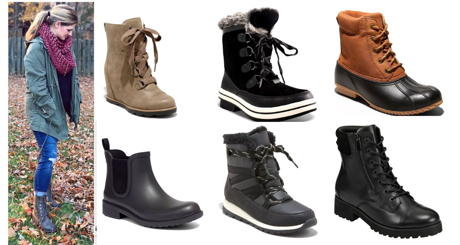 Steel toe boots womens target sale