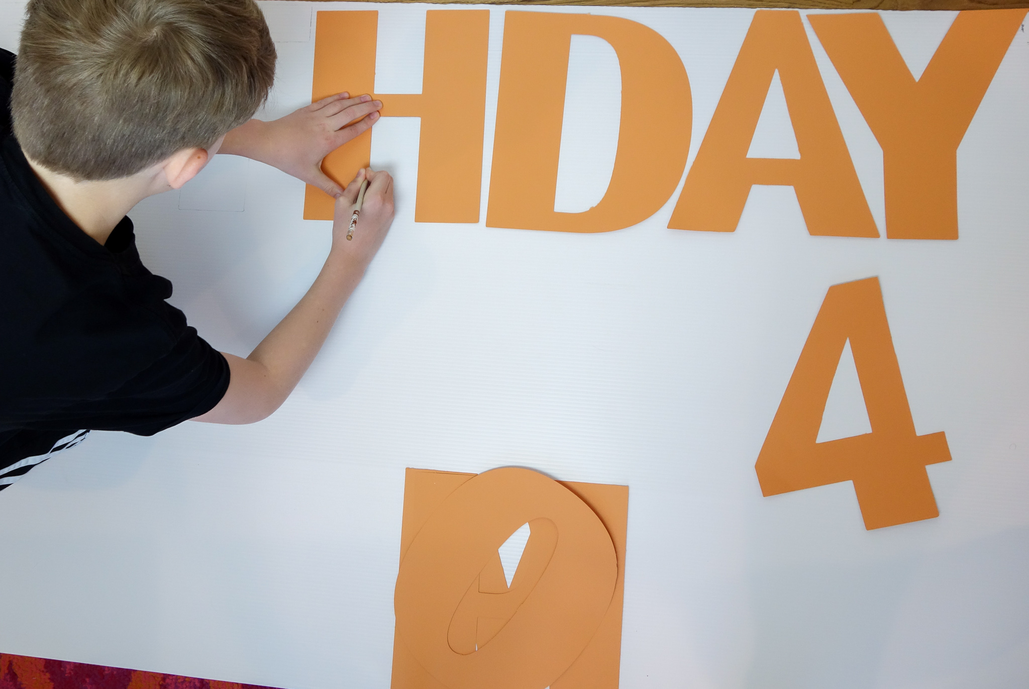 DIY Birthday Yard Signs